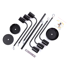 Lámpara de Techo "Diaobingshancun" SKD-0222-14 Diseño Vintage Sesentero