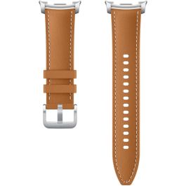 Samsung Correa Híbrida (S/M/L) para Galaxy Watch8 Classic Camel