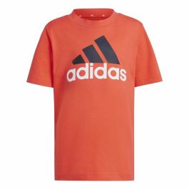 Conjunto Deportivo para Niños Adidas Essentials Negro Multicolor Naranja