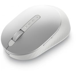 Dell MS7421W Ratón Inalámbrico Óptico Bluetooth/USB 2.4 GHz Ergónomico Plateado Platino 7 Botones Programables Recargable