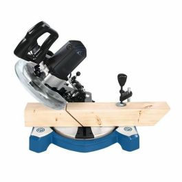 Scheppach HM80L Sierra ingletadora radial 1500W 210 mm con láser, corte 120x60mm, aluminio fundido