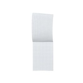 Bloc Notas Liderpapel Cuadro 4 mm A7 80 Hojas 60 gr-M2 Perforado Sin Tapa 10 unidades