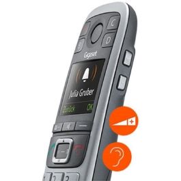 GIGASET Teléfono fijo E560A Plata GIGASET Teléfono fijo E560A Plata