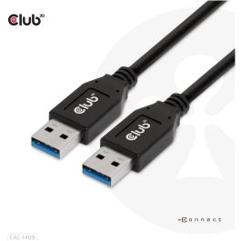Club3D Cable USB-A a USB-A Gen2 (USB 3.2 Gen 2) 10 Gbps 0.5m Negro Macho/Macho - Carga Rápida 3A Precio: 24.50000014. SKU: B1FYSJRGL9