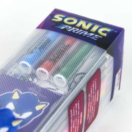 Set papelería coloreable sonic prime 11.0 x 24.0 x 9.5 cm