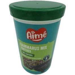 AIME Alimento Principal Camarones Gammarus 100% Natural para Tortugas - Dieta Equilibrada - 1L