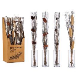 Ramillete Gris y Natural 100 cm - Giftdecor - Madera Fibra Natural (24 Unidades) Precio: 68.68999995. SKU: S3606683