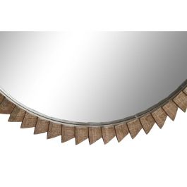 Espejo de pared Home ESPRIT Natural Moderno 75 x 3 x 75 cm