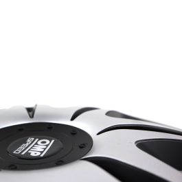 Omp Juego de 4 Tapacubos Speed Ghost Negro-Plata 13 Pulgadas OMPS07031312