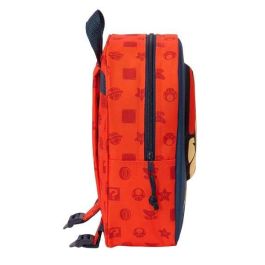 Safta Mochila Infantil Super Mario 3D para Guardería, con Bolsillo de Red, Medidas 22x27x10 cm, Recomendada desde 3 Años Safta Mochila Infantil Super Mario 3D para Guardería, con Bolsillo de Red, Medidas 22x27x10 cm, Recomendada desde 3 Años