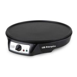 Orbegozo CM 2360 Crepera Eléctrica 1000W Ø30cm | Antiadherente, Temperatura Ajustable, Fácil Limpieza, Incluye Accesorios