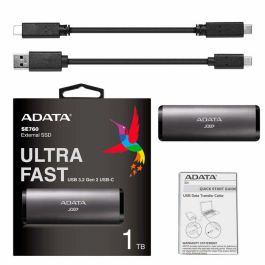 ADATA 1TB, USB 3.2 Gen2 Type-C, 1000MB/s read ADATA 1TB, USB 3.2 Gen2 Type-C, 1000MB/s read