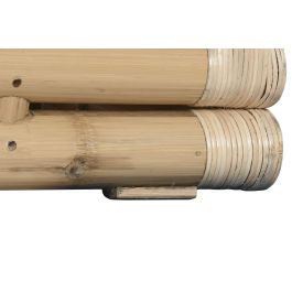 DKD Home Decor Cómoda Tropical 50 x 95 x 112 cm Natural Bambú Ratán 8 Cajones