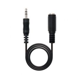Nanocable 10.24.0205 Cable de Audio Estéreo Jack 3.5mm Macho a Jack 3.5mm Hembra para Prolongar Conexión de Audio, 5 Metros, Negro Precio: 5.50000055. SKU: B1HPCH7YLM