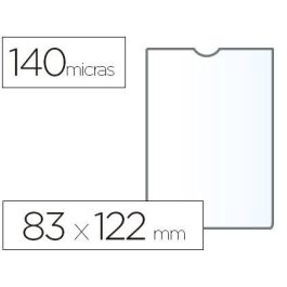 Funda Portadocumento Esselte Plastico Transparente 140 Micras Tamaño 83x122 mm 100 unidades