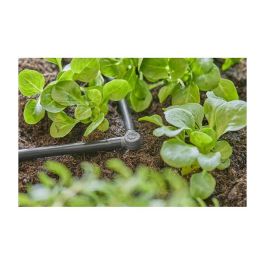 Gardena MDS L-Stück Conector de Unión en L para Riego por Goteo, 4.6 mm (3/16"), Macho/Macho, Negro, Paquete de 10 Unidades