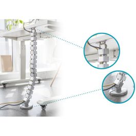 ASSMANN Electronic DA-90506 Bandeja Portacables Curva 130m ABS Metal Plata