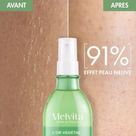 Melvita L'OR VÉGÉTAL Estuche Sérum Corporal Hidraperfeccionador y Exfoliante Suave para Piel Seca (2 pz)