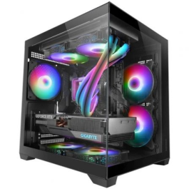 Caja Gaming Minitorre Mars Gaming MC-VIEW2/ Negra Caja Gaming Minitorre Mars Gaming MC-VIEW2/ Negra