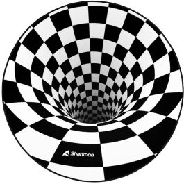 Sharkoon SKILLER SFM12 3D Vortex Alfombrilla de Suelo Gaming para Silla, Poliéster/Silicona, Negro/Blanco, 120x120cm Precio: 44.5000006. SKU: B122A89EWJ