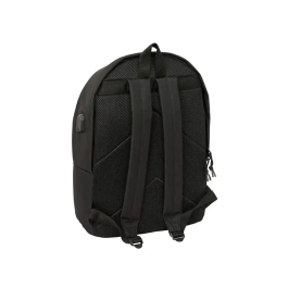 Mochila Escolar Atlético Madrid Negro 31 x 44 x 18 cm