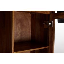 DKD Home Decor Vitrina Colonial Marron Negro 145 x 162 x 40 cm