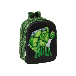 Mochila Escolar Hulk Negro Verde 22 x 27 x 10 cm 3D Precio: 9.9499994. SKU: B13PG78ADX