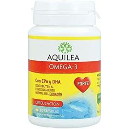 Aquilea OMEGA 3 FORTE Cápsulas 90 unidades | Suplemento Omega-3 EPA DHA para Colesterol y Salud Cardiovascular con Vitamina E