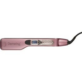 Demeliss Plancha de Pelo de Titanio DEM3666085213710 con 5 Ajustes de Temperatura hasta 230°C Cherry Chérie