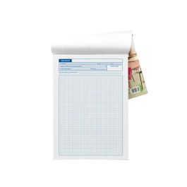 Liderpapel Bloc examen cuadro 4mm folio 40 hojas 60g/m2
