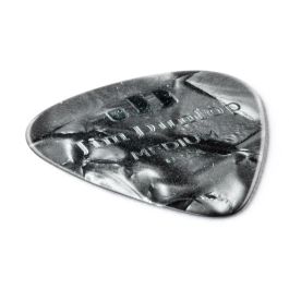 Dunlop Pack 72 Púas de Guitarra Genuine Celluloid Classic Negro Perlado - Medium