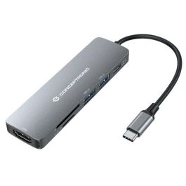 Hub USB Conceptronic 110517507201 Gris Precio: 32.49999984. SKU: B195DST5CV