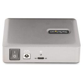 StarTech 10G5A2CS Hub USB-C de 7 Puertos, Autoalimentado, 10 Gbps, USB 3.2 Gen 2 Tipo-A y Tipo-C, Color Plata