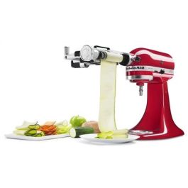 Kitchenaid 5KSMSCA Cortador de Verduras en Láminas Accesorio para Robots de Cocina con 2 Cuchillas de Acero Inoxidable