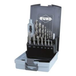 Juego de Machos para roscar a mano RUKO Acero de alta velocidad (HSS) Precio: 235.3087. SKU: B1GQYNDG6L