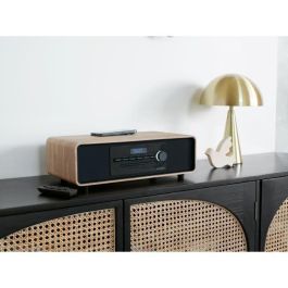 Thomson THO1722424747487 Microsistema Bluetooth Radio FM/DAB+ CD MP3 USB 75W Madera/Negro Pantalla LCD Mando a distancia
