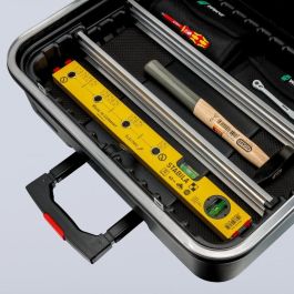 Knipex Maleta de Herramientas BIG Twin Move Elektro, 63 herramientas, Negra, ABS