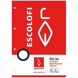 Recambio Escolofi A4 100H 70Gr 4 Taladros Montessori Pauta 5 C/Margen Precio: 4.49999968. SKU: B1B5T4EZQD