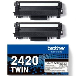 BROTHER pack de 2 cartuchos deToner negro de larga duracion tn2420twin/TN2420TWIN Precio: 147.8899994. SKU: S8402168