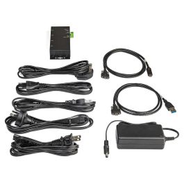 StarTech Hub USB C de 4 Puertos 10Gbps (2x USB-C, 2x USB-A) Concentrador Ladrón Industrial