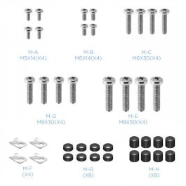 Tooq Soporte de Techo para TV LPCE1170TSLI para Pantallas de 37 a 70 Pulgadas, Carga 50 kg, VESA 600x400, Inclinación y Rotación Ajustables