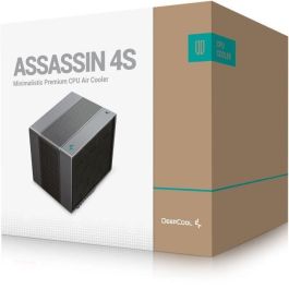 Deepcool DEE1713146161818 Disipador de CPU Assassin 4S - 1 ventilador 120 mm + 1 ventilador 140 mm - Negro