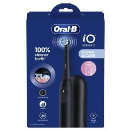 Cepillo de dientes eléctrico - Oral-B - iO2 - Negro - 3 modos - Temporizador de 2 minutos Cepillo de dientes eléctrico - Oral-B - iO2 - Negro - 3 modos - Temporizador de 2 minutos
