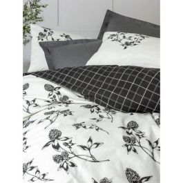 ASI8684283425839 Juego de Cama 100% Algodón Antracita, 1 Funda Nórdica 220x240 cm y 2 Fundas Almohada 60x60 cm ASI8684283425839 Juego de Cama 100% Algodón Antracita, 1 Funda Nórdica 220x240 cm y 2 Fundas Almohada 60x60 cm