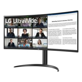 LG Monitor 34WR55QK-B 34 Pulgadas UltraWide QHD 3440 x 1440 Curvo