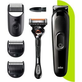Braun SK3300 Recortadora de Barba y Bigote Inalámbrica para Hombre - 8 Longitudes (0.5-11mm), 3 Peines de Precisión, Batería 40min, Color Negro Precio: 29.49999965. SKU: B15FJ8GC8G