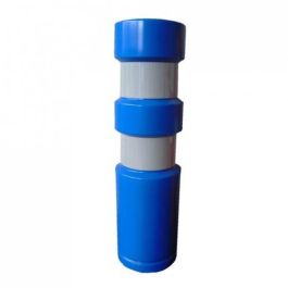 DUVER Baliza de Plástico 200x750mm Reflex Azul para Instalación con Llave 390.4, Taco y Broca 14mm Precio: 30.50000052. SKU: B13BF7C94J