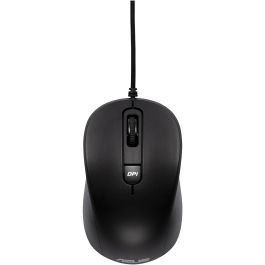 ASUS MU101C Ratón Óptico Silencioso con Cable USB, 3200 DPI, Negro