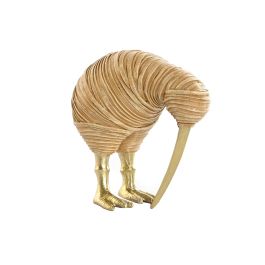 DKD Home Decor Figura Resina Ratan Marron Claro Dorado 7.8 x 13.5 x 13.4 cm (4 Unidades) Precio: 20.9500005. SKU: B166L7EBH6