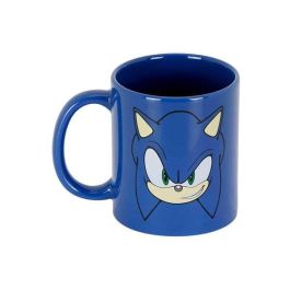 Karactermania Taza Sonic Face Cerámica Azul 9,5x13x7,8 cm